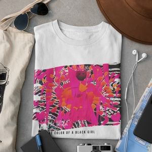 Billie Holiday Abstract Art T-shirt